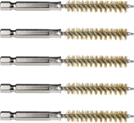 SW-Stahl 62330L-M9 messing borstels 9mm 5-delig