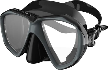 Oceanic Duo Mask - Zwembril - Duikbril - Volwassenen - Zwart/Titanium