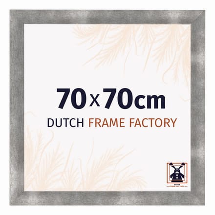 Fotolijst 70x70 cm - MDF - Metaal Vintage - Praag