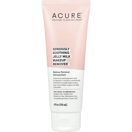 Seriously Soothing Jelly Milk Make-up Remover, 118 ml (4 fl oz) white