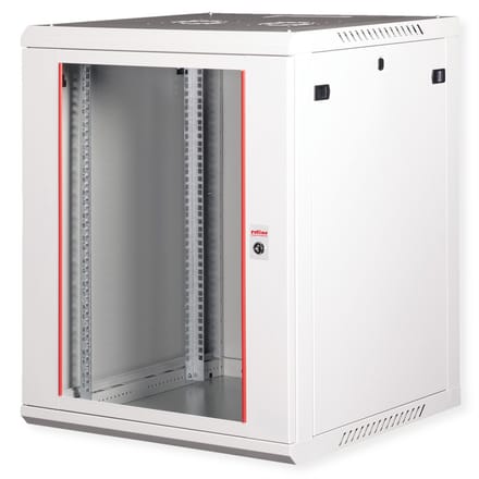 ROLINE 19-inch wandbehuizing Basic Plus 15U, 600x600 BxT grijs