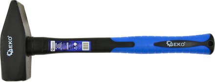 GEKO Machinistenhamer - 2000g - Fiberglas & TPR Handvat - Antislip Grip