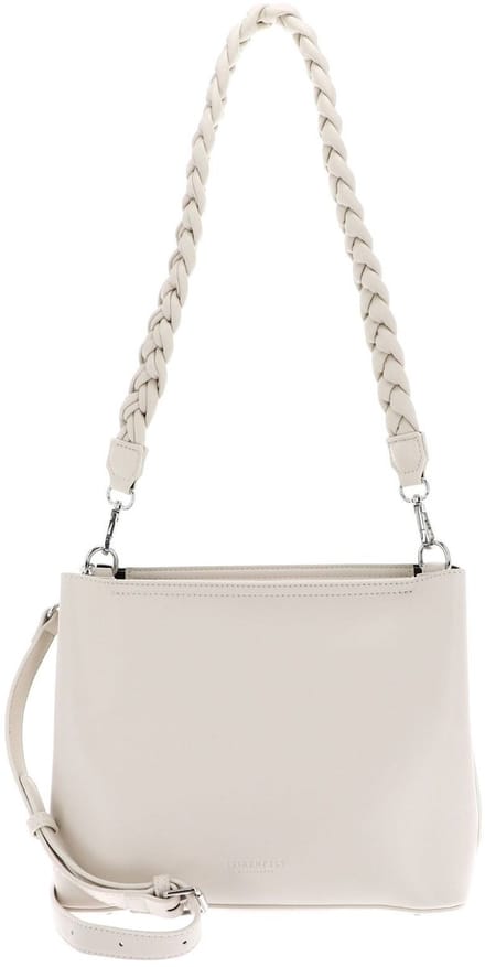 SEIDENFELT MANUFAKTUR Schoudertas Melbu Hobo Bag Cream Crème