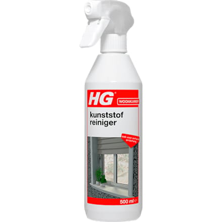 HG kunststofreiniger - 500ml - snel een vlekkeloos resultaat