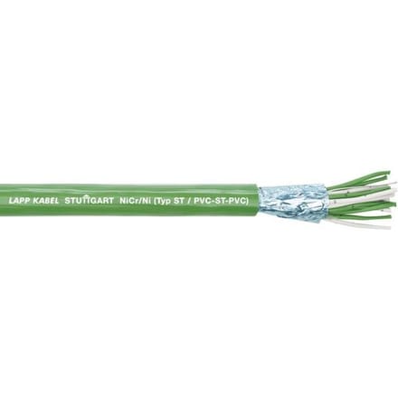 LAPP Thermokoppelkabel 4 x 1.5 mm² Groen 168501/100 100 m