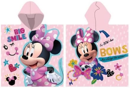 Minnie Mouse Poncho - 55 x 110 cm - Smile - Badponcho