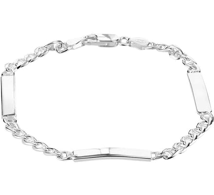 Zilveren Graveerarmband anker 4 1002361