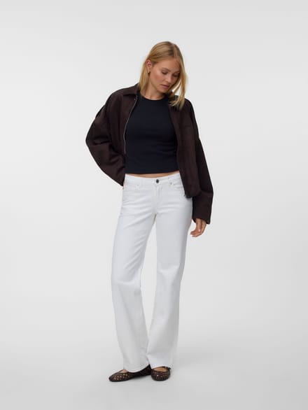 Vero Moda Wide fit jeans VMVANESSA Low rise Wide leg fit Jeans