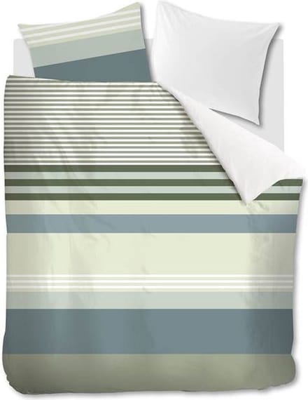 Snoozing Fabio Dekbedovertrek - Extra breed - 260x200/220 cm - Green