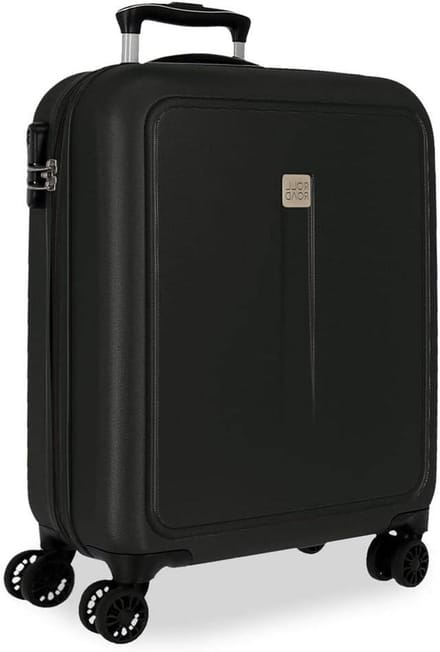 Reiskoffer - Bagage - Reizen - Uitbreidbaar - 40x55x20 cm - Zwart