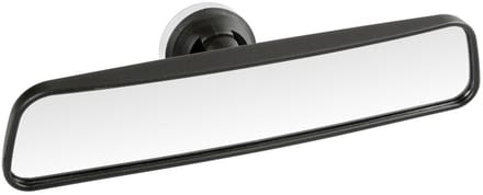 Wijdehoek binnenspiegel met zuignap - 290x65 mm