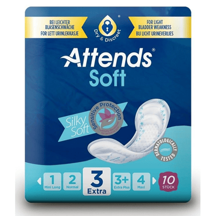 Attends Soft 3 Extra - 8 pakken van 10 stuks