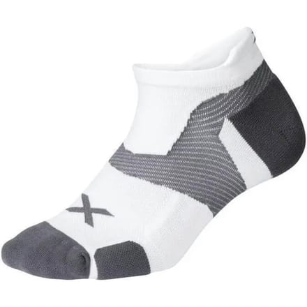 2xu Sokken Vectr Cushion Nylon/elastaan Wit Maat 38/41,5