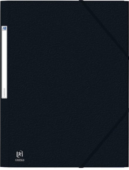 Elba Oxford Eurofolio elastomap, voor ft A4, zwart