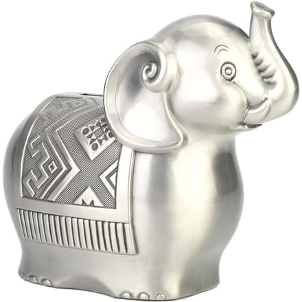 Legeringsmateriaal Schattige Olifant Vorm Spaarpot Geld Spaardoos voor Kindercadeau gray