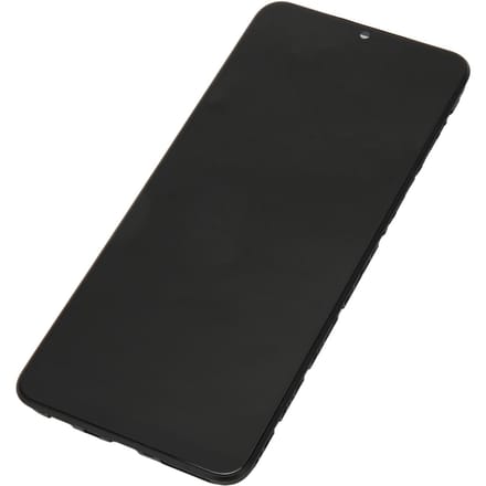 Remplacement d'écran avec châssis 6,5 pouces Écran LCD Numériseur Assemblage écran tactile avec pièce de rechange black
