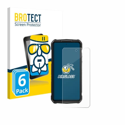 Screenprotector 6 Stuks voor Ulefone Armor 29 Ultra Beschermglas transparant