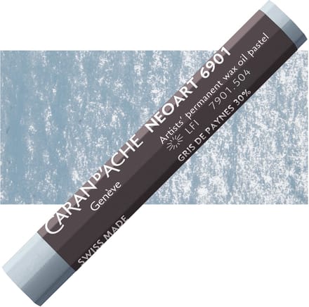Caran d'Ache Neoart Permanent Wax Oliepastel - Payne's Grey 30% (504)