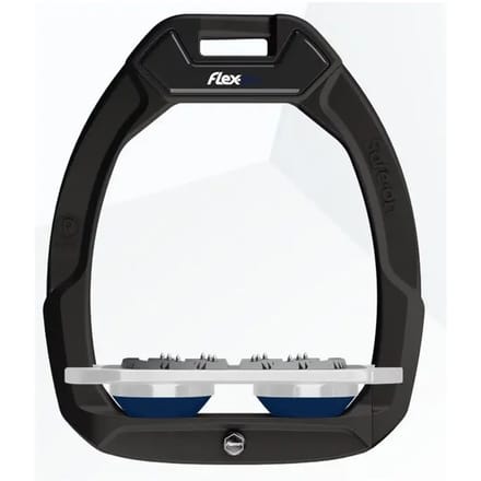 Veiligheidssportbeugels Plat Ultra Grip Zwart/Grijs/Marine Flex-On Safe-On