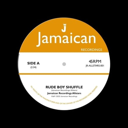 Jamaican Recordings Allstars - Rude Boy Shuffle (7" Single)