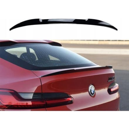 Spoiler de Coffre pour BMW X4 G02 à partir de 11/2018 - Noir Brillant