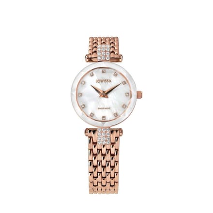 Jowissa - J5.774.S - Polshorloge - Dames - Quartz - Facet Strass