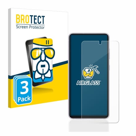 Screenprotector 3 Stuks voor Samsung Galaxy S21 FE 5G Beschermglas transparant