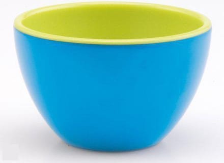 Zak!Designs Twotone Serveerschaaltjes - 7,5 cm - Aqua blauw - Set van 4 stuks