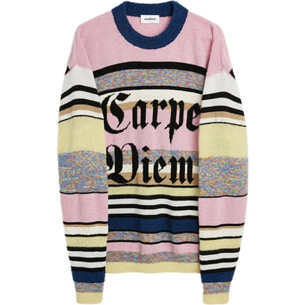 Soulland Carpe Diem Jumper Multi Light Größe: M/L | Strickpullover Outlet | Unisex