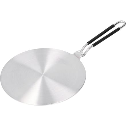 Hittediffuser RVS Inductie Adapterplaat voor Gasfornuis Keukengerei22cm white
