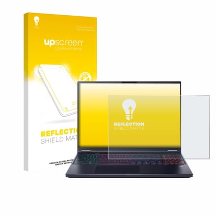 upscreen - Screenprotector voor Acer Predator Helios Neo 16 AI - Folie Beschermfolie anti glare matte