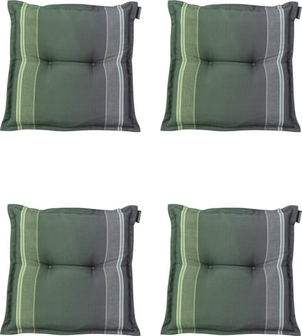 Madison - Zitkussen - Universeel - 4st - 50x50cm - Stef Green - Groen