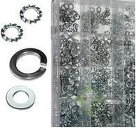 veerringen assortiment - 720 delig - verschillende maten - benson