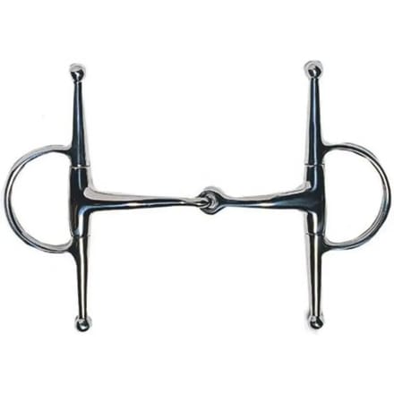 Roestvrij stalen snaffle bit voor paarden Weatherbeeta Korsteel