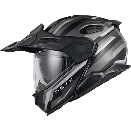 Nexx X.Lifecountry Westbound Zwart Mat Grijs Systeemhelm - Helm