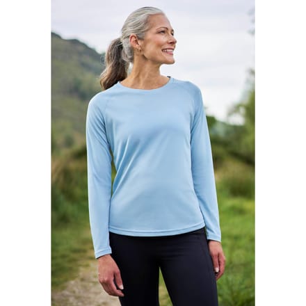 Mountain Warehouse Dames/Dames Endurance Top met lange mouwen (Lichtblauw)