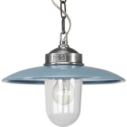 KS Verlichting Kettinglamp Solingen Retro Blauw