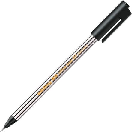 Edding 89 fineliner zwart, ca. 0.3mm, kunstofpunt