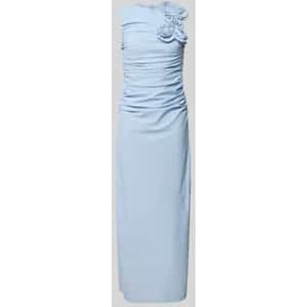 Cocktailjurk met florale applicaties model 'DONA'