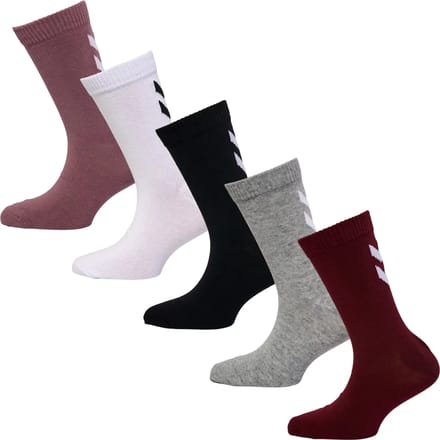 Hummel Kinder Socken Hmlmake My Day Sock 5-Pack Deco Rose-28-31