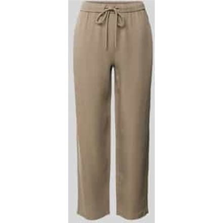 Regular fit broek met verkort model