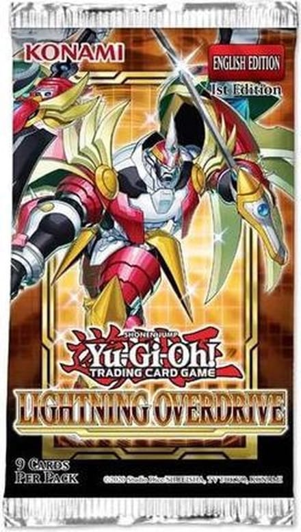 Konami Yu-Gi-Oh! TCG Lightning Overdrive-Booster Pack (Diversen) Nieuw