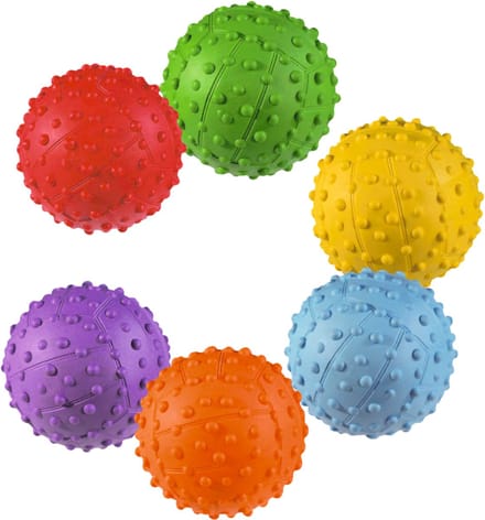 Noppenbal Massagebal Trial 18cm Set 6st. BTR11