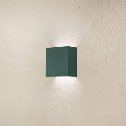 Argon LED wandlamp Gianto up/down, groen
