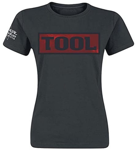 Vrouwen Skinny Fit T-shirt met Shaded Box Design