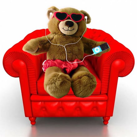 Relaxing Inspirational Music - Chillin' Bear Card 1 (CD)