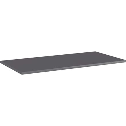 vidaXL - Wandschappen - 8 - st - 80x40x1,5 - cm - spaanplaat - hoogglans - grijs