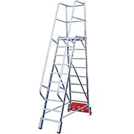 Platformladder, Vario Alu, 10 treden