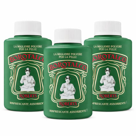 Talkpoeder Borotalco Roberts 3x200gr