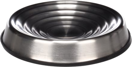 Flamingo - Eetschaal kat Lajla Rond Zilver 200 ML